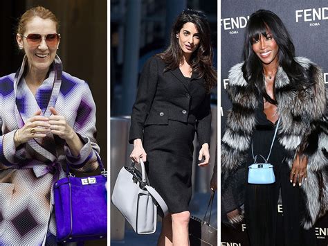 fendi peekaboo bag celebrities|buy Fendi peekaboo bag online.